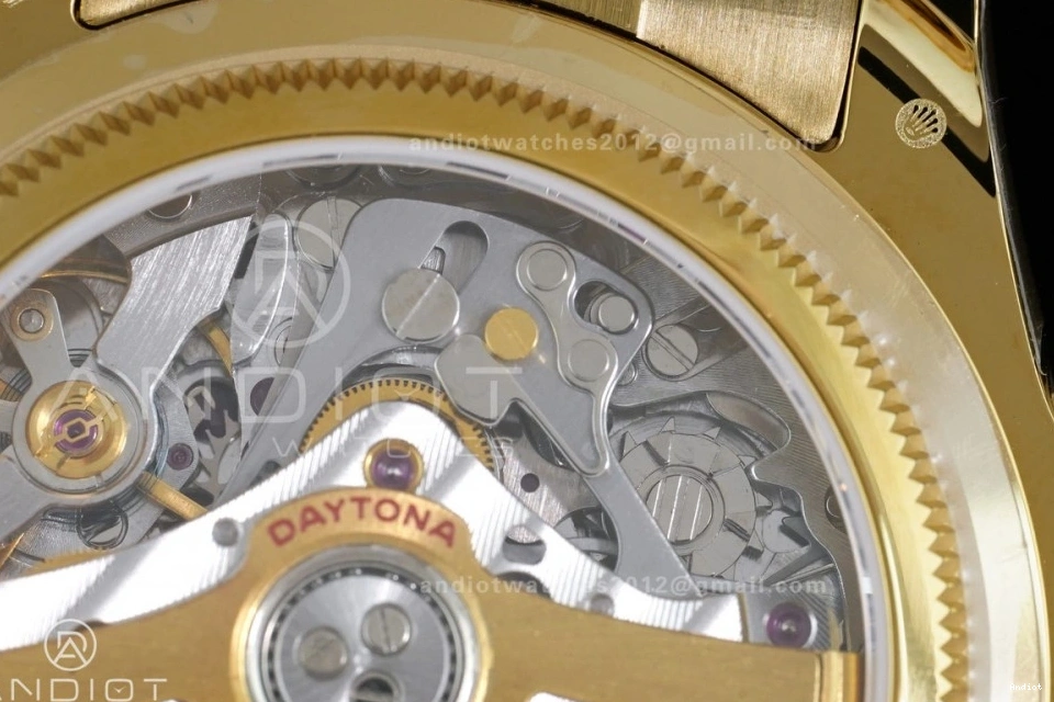 V9 on QF Edition 1:1 Best 126528LN QF4132 Le (Weighted) Mans Daytona YG Bracelet 0421